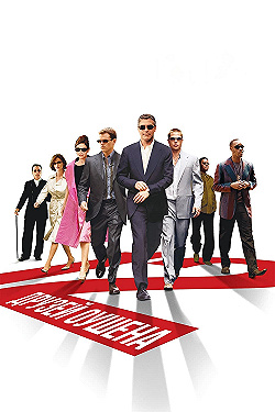 Постер Двенадцать друзей Оушена (2004)
